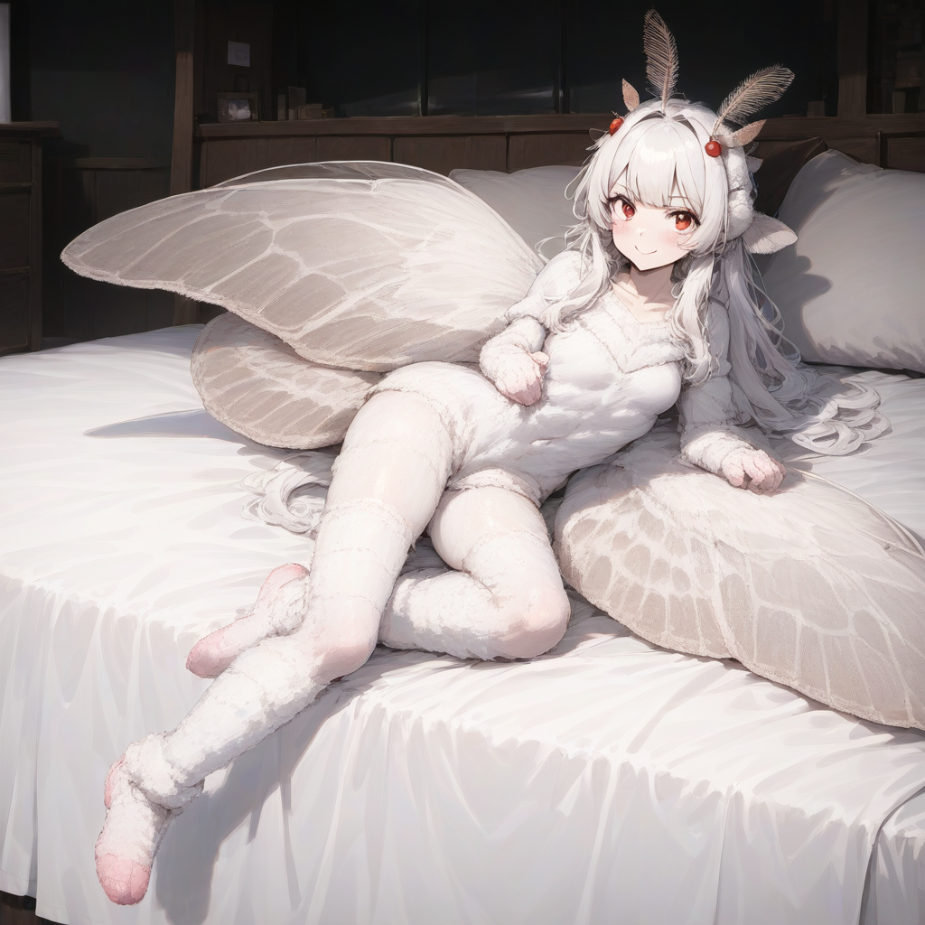 蚕さんの擬人化