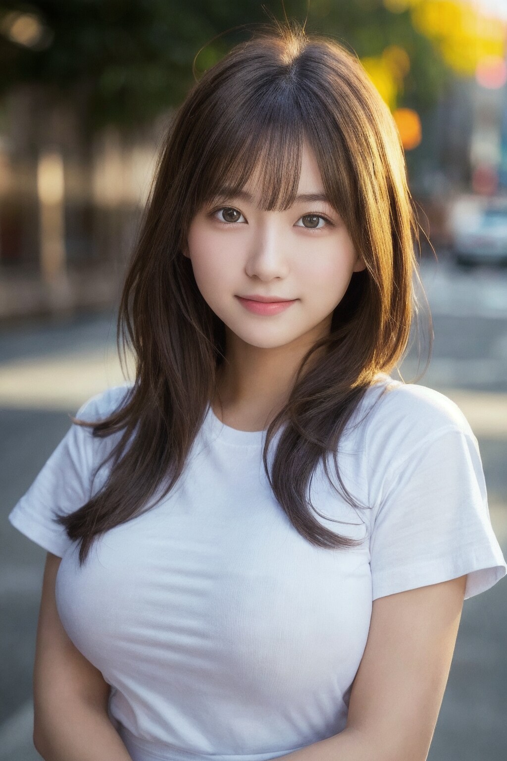 白いTシャツ | の人気AIイラスト・グラビア