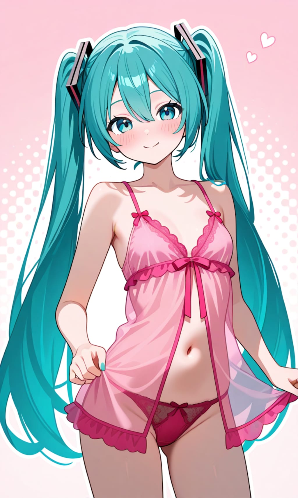 初音ミク ランジェリー5