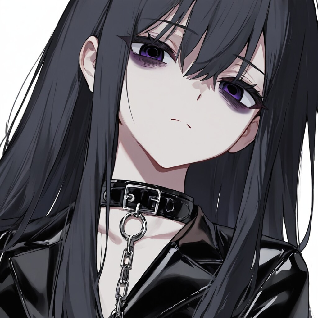 残念美人(黒髪)