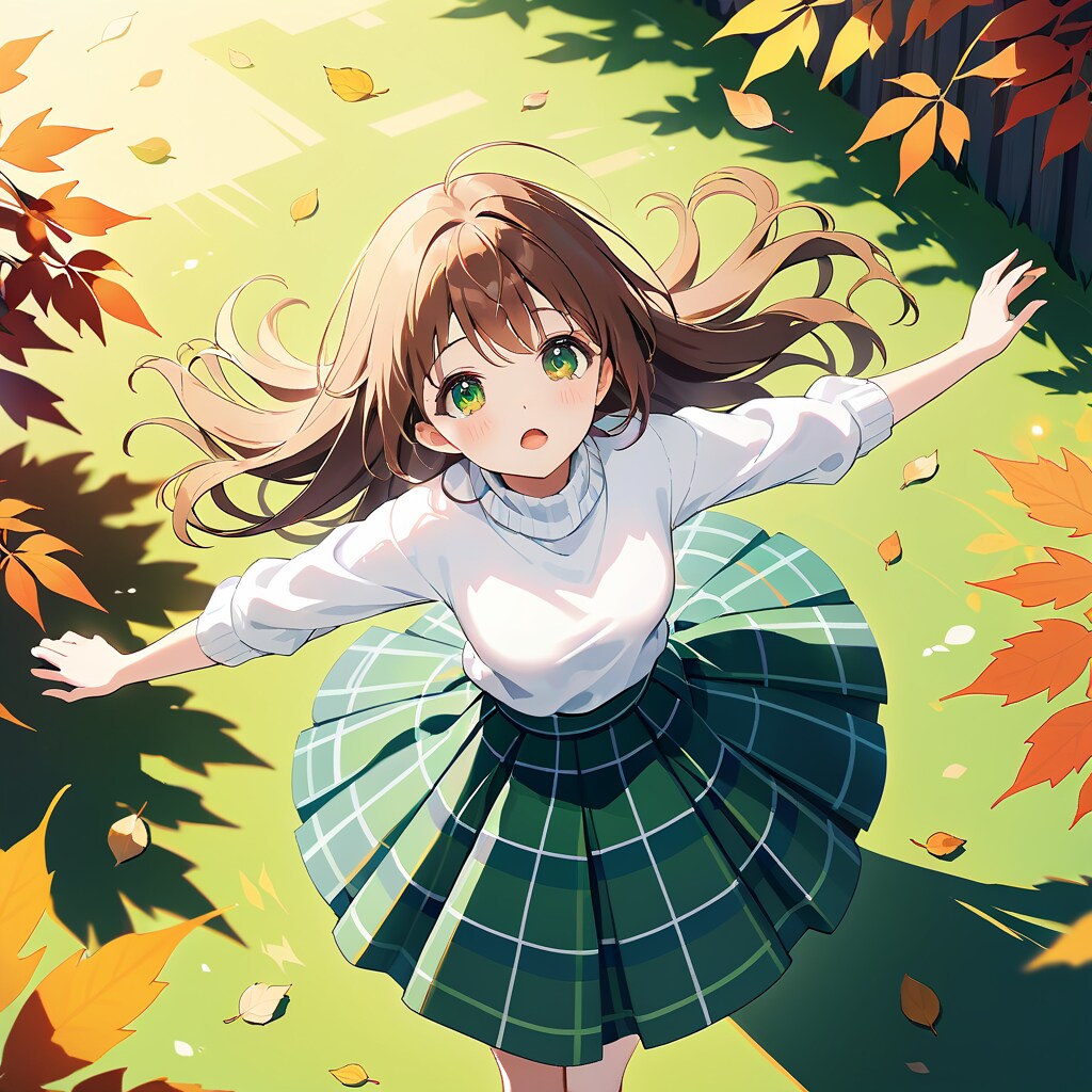 落葉 | の人気AIイラスト・グラビア