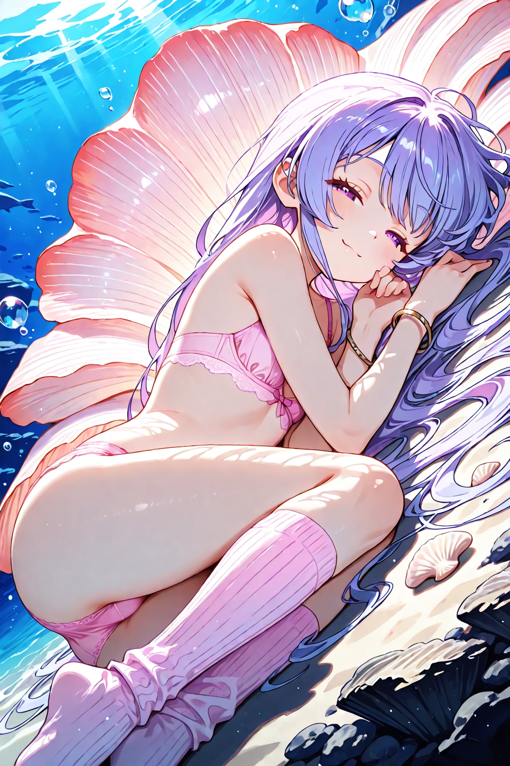 深海の貝殻姫