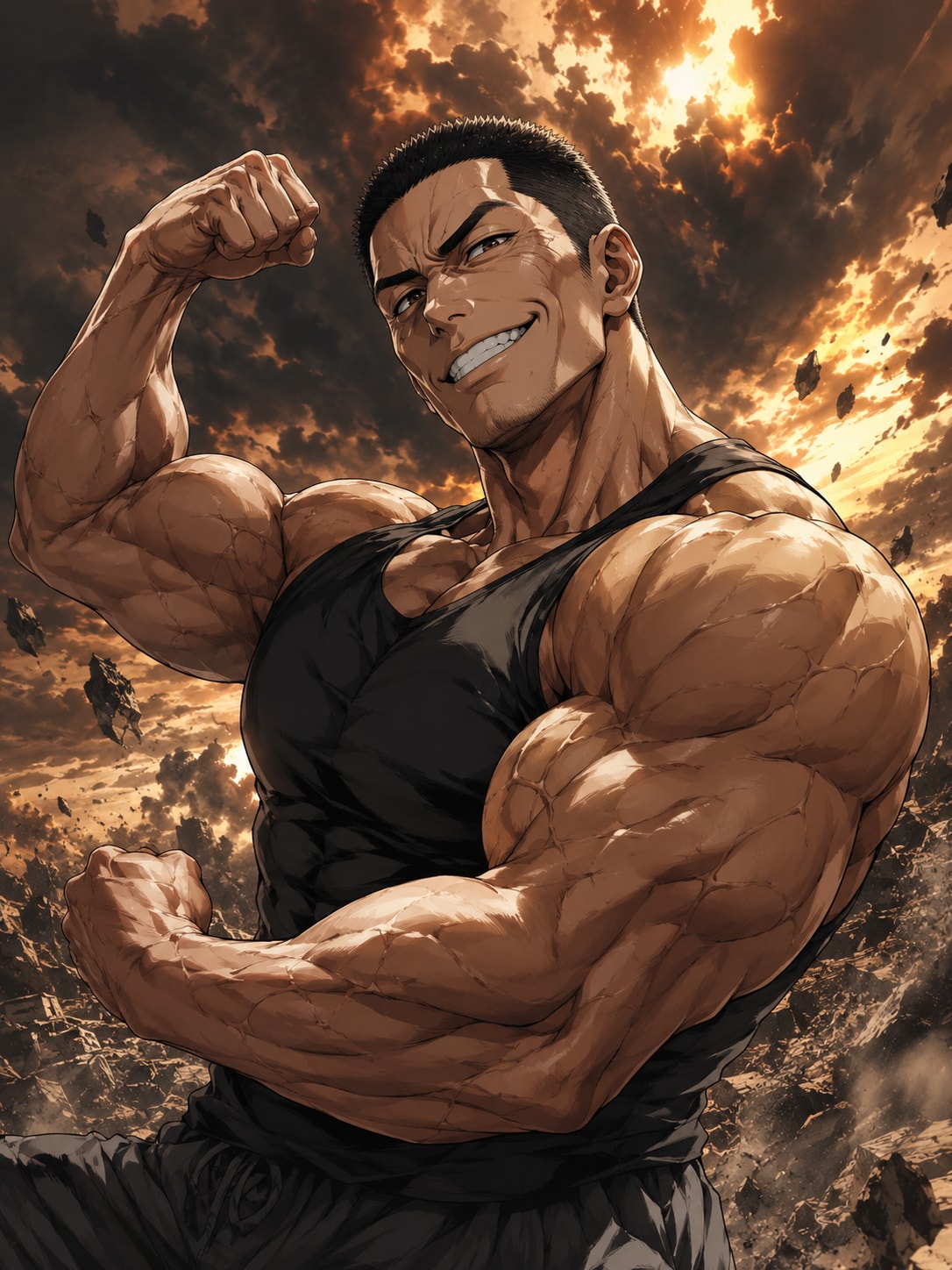 マッスル　2枚
