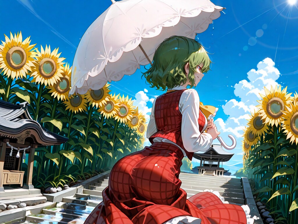 向日葵の咲く頃（きょうのれいむさん）