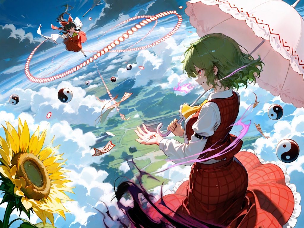 向日葵の咲く頃（きょうのれいむさん）