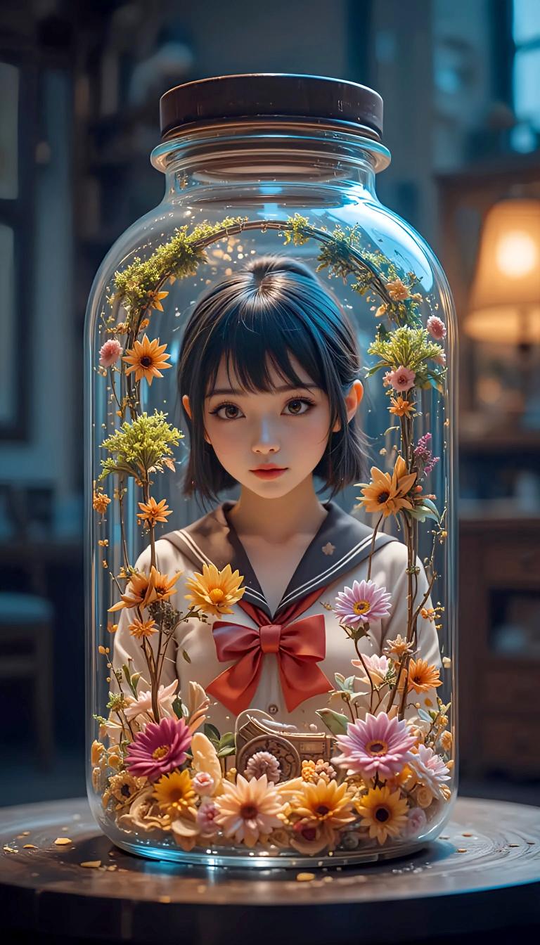 瓶の中の君