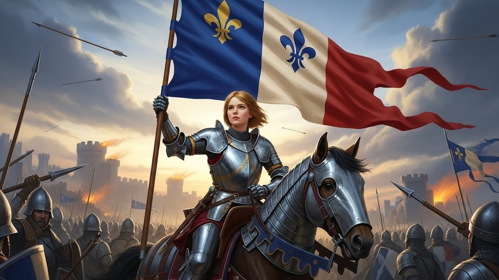 ジャンヌ・ダルク　ImageFX　(２枚)