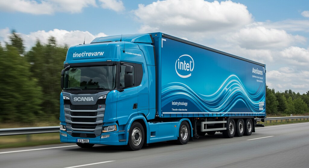 Intelスカニアトラック