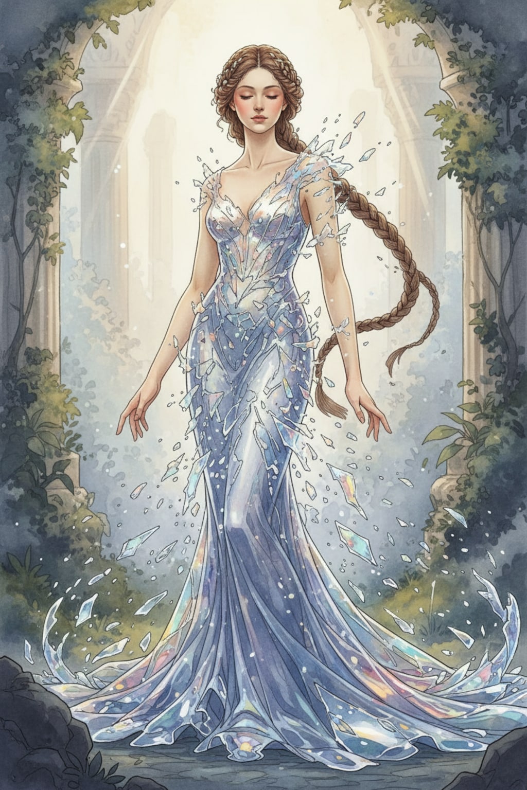 Geminiは眼鏡三つ編みの魅力をわかっているか　～Geminiお試し～