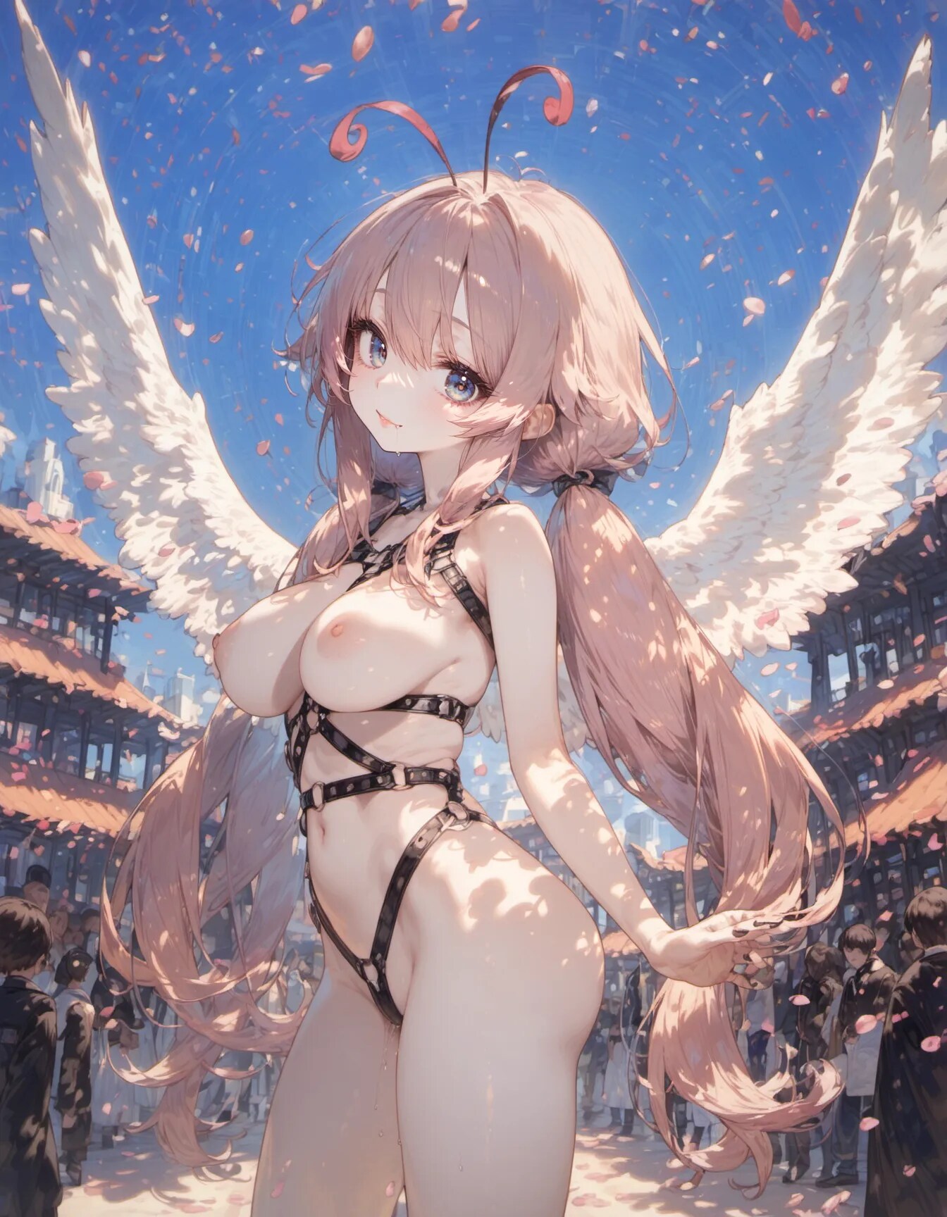 Wings Beneath Cherry Skies
