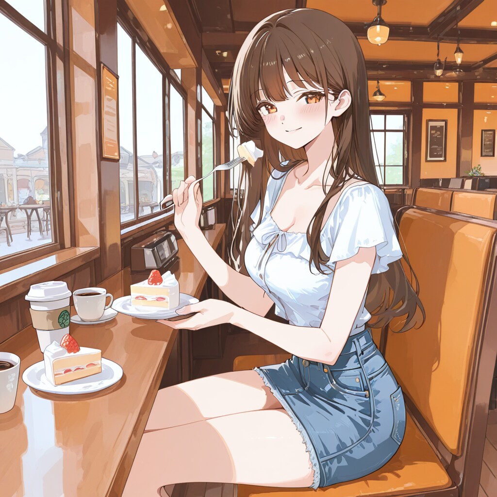 カフェでのひととき