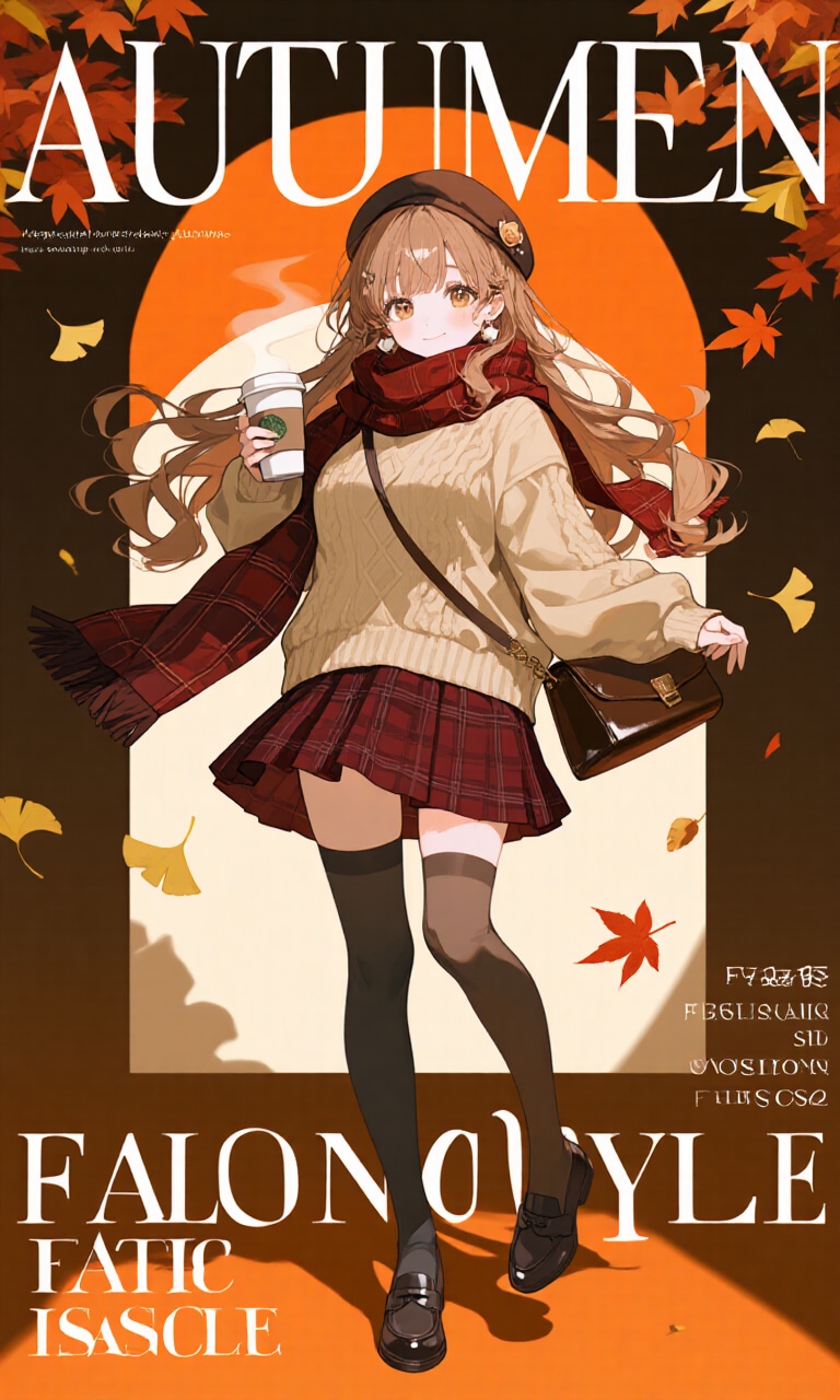 秋の装い特集号 | の人気AIイラスト・グラビア
