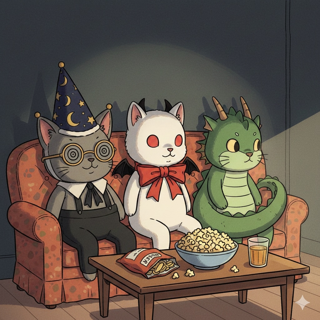 小説『我ら怪異で宴です』【ニャンノ世界】 | の人気AIイラスト・グラビア
