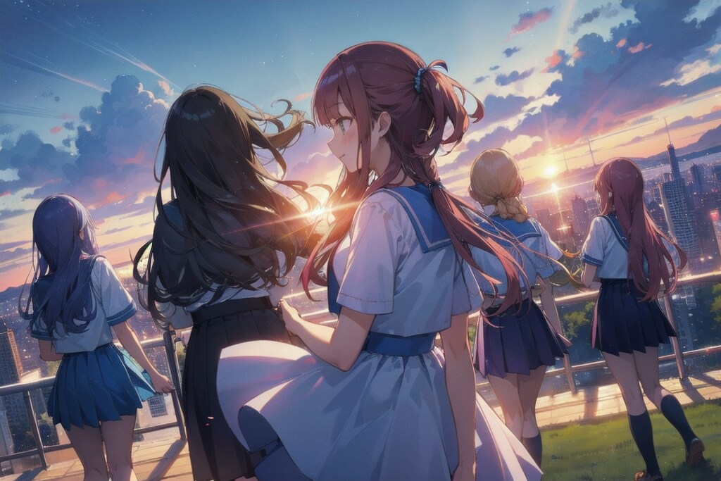 いつか、みんなで見た絶景（６枚）