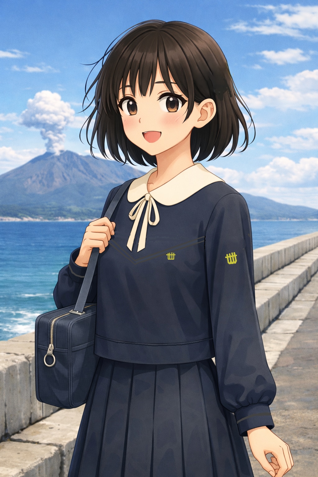 鹿児島の女子高生