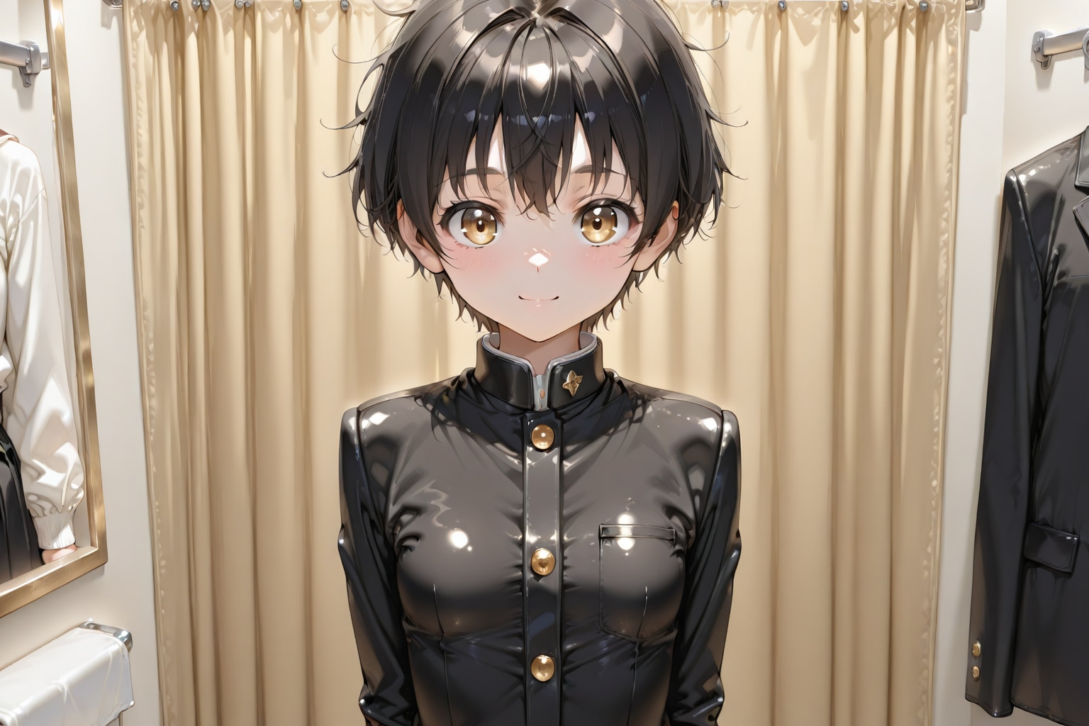 学ランを着た姪 | の人気AIイラスト・グラビア