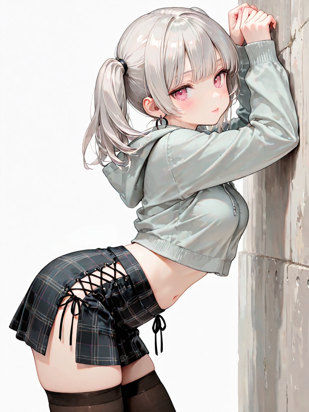 ミニスカでクロスレース