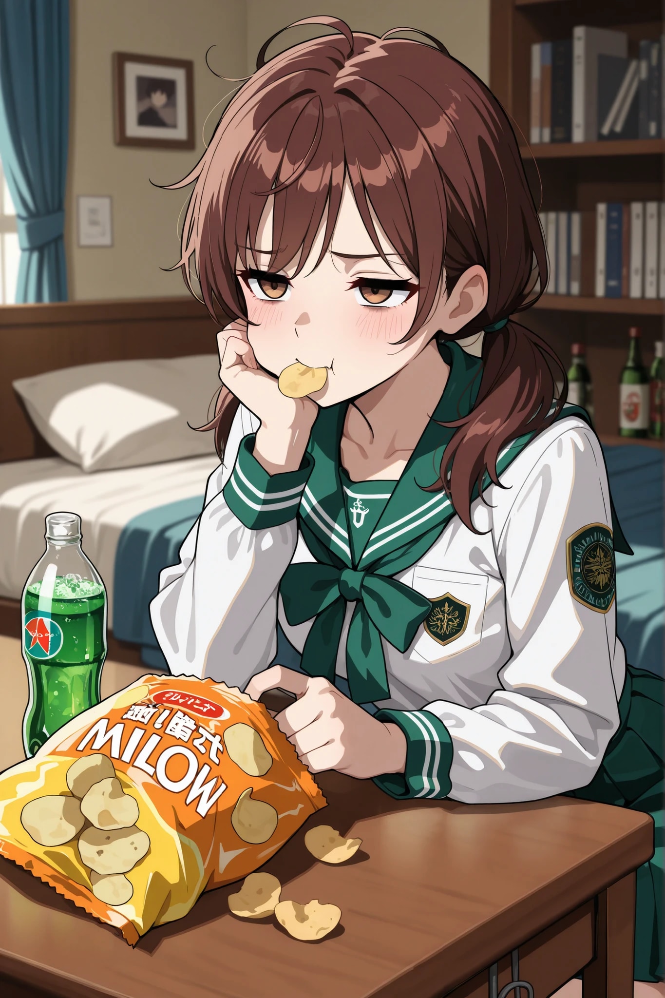 やさぐれる絵海ちゃん | の人気AIイラスト・グラビア