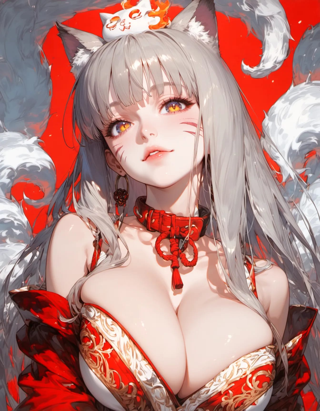 Vermilion Foxfire | の人気AIイラスト・グラビア
