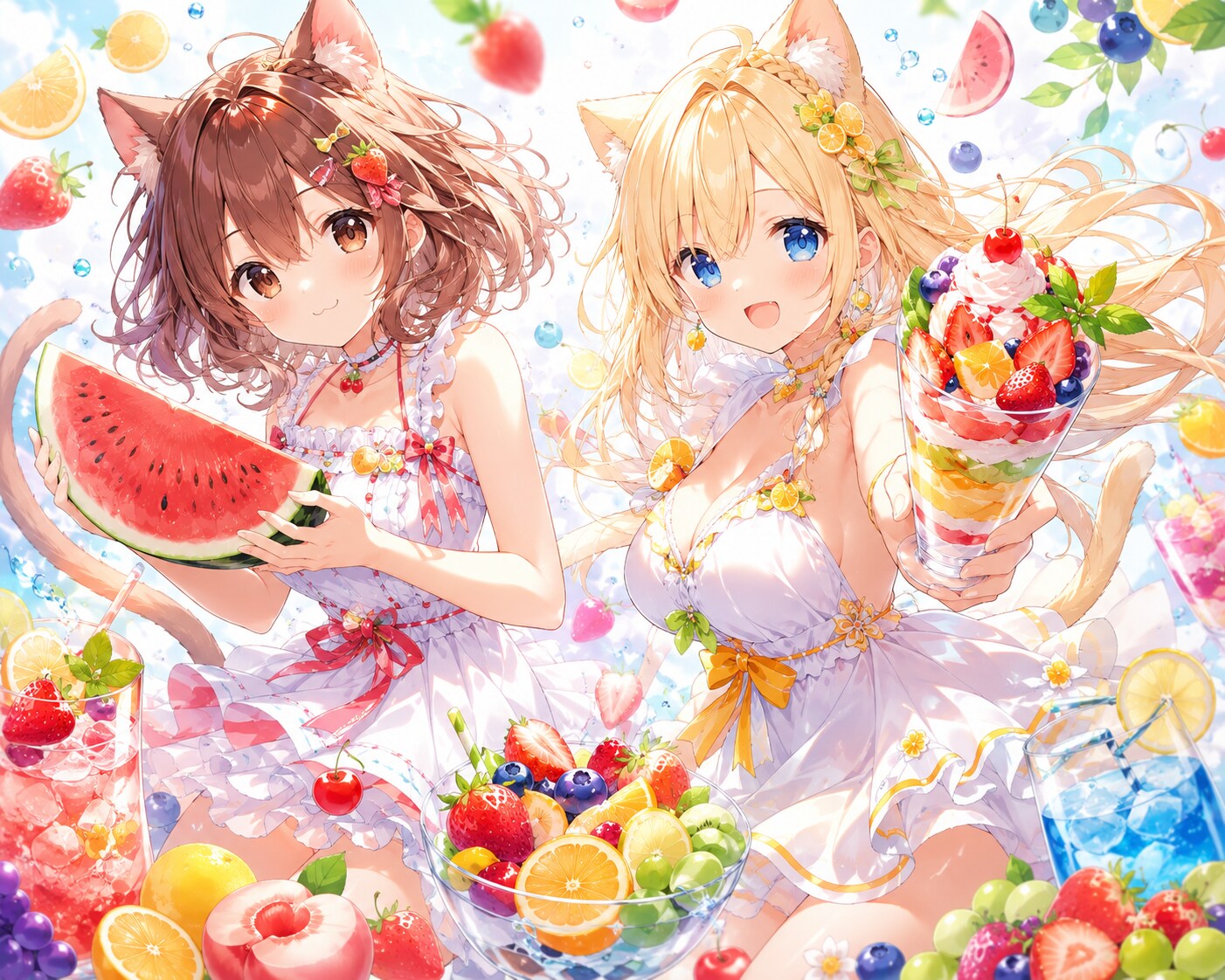 スイート・フルーツパーティー！🍹🐾