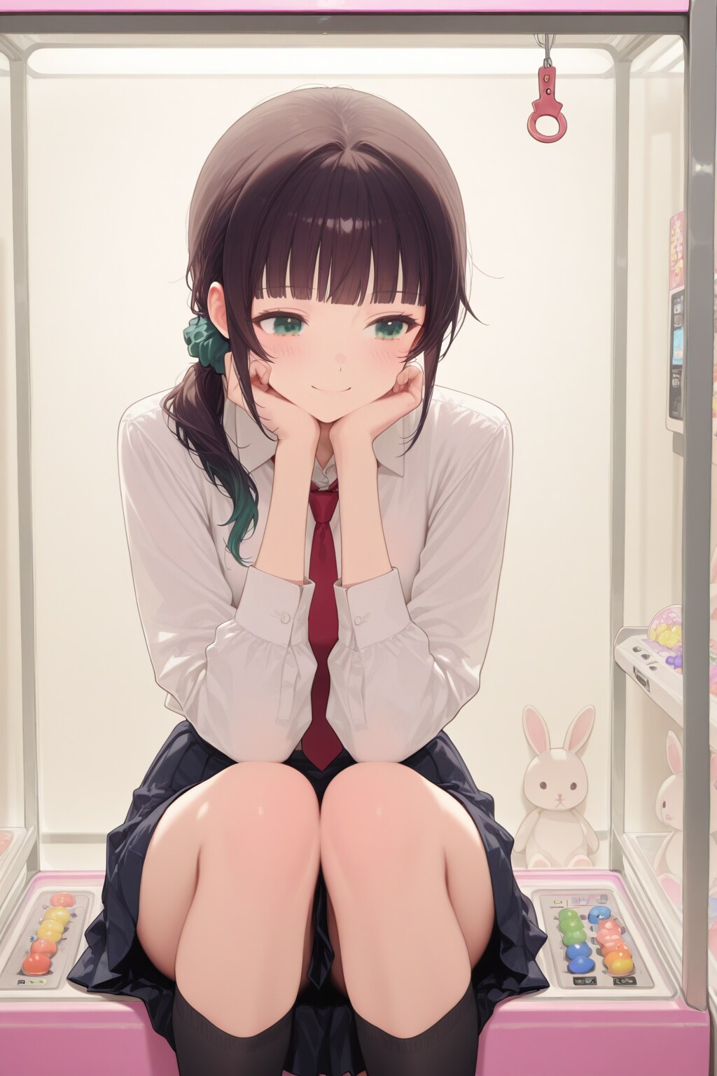 クレーンゲームやってるとこ作ったはずなのに | の人気AIイラスト・グラビア