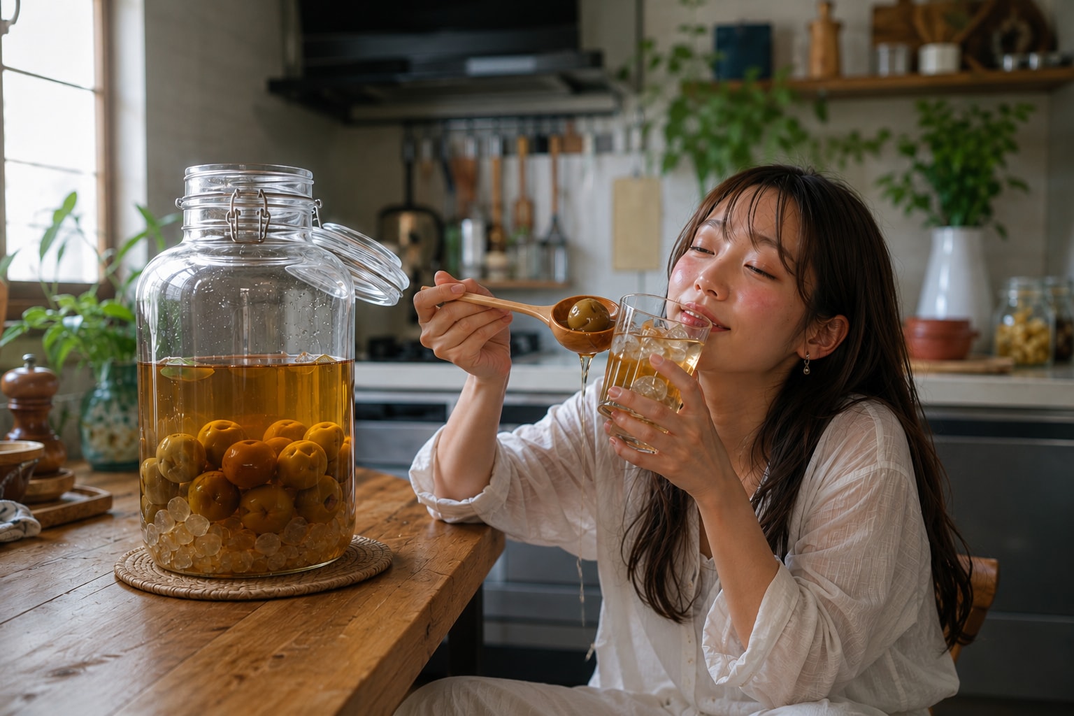 梅酒いいですよね