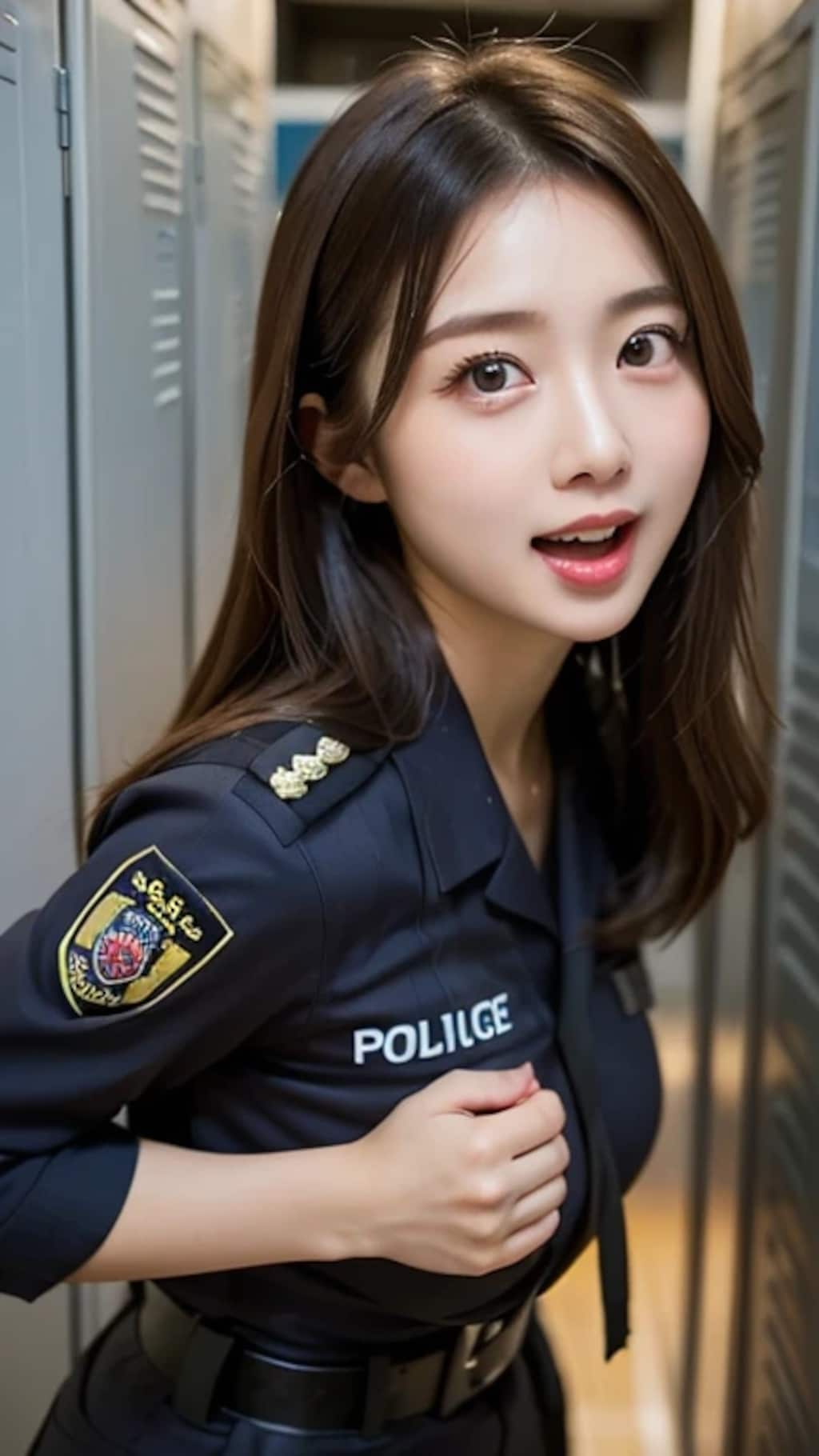 婦警さん。