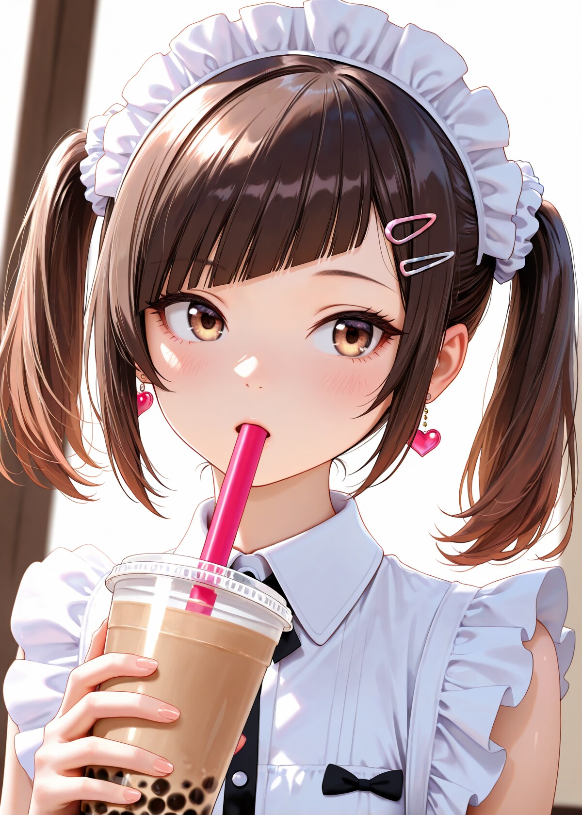 メイドも休憩したいの | の人気AIイラスト・グラビア