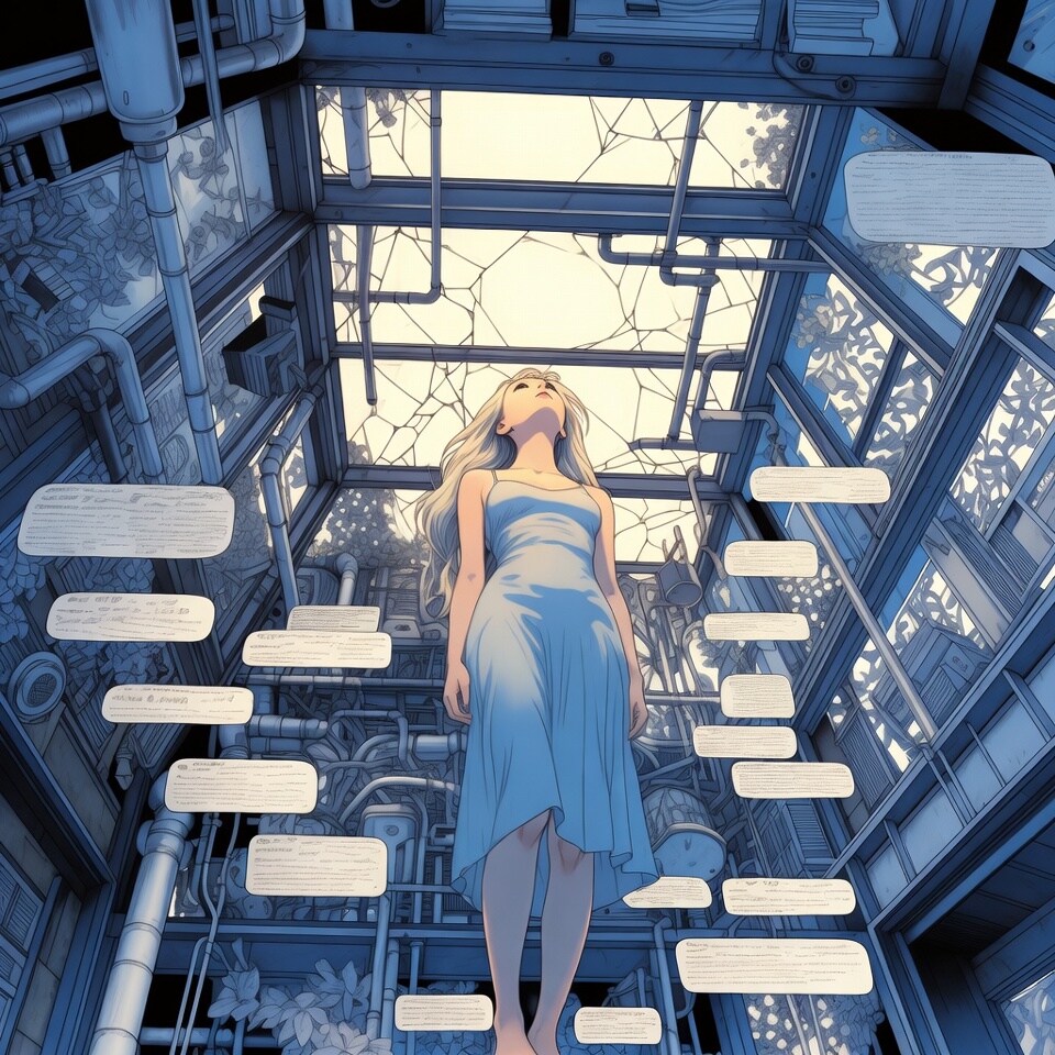 砕けた光が私を照らす | の人気AIイラスト・グラビア