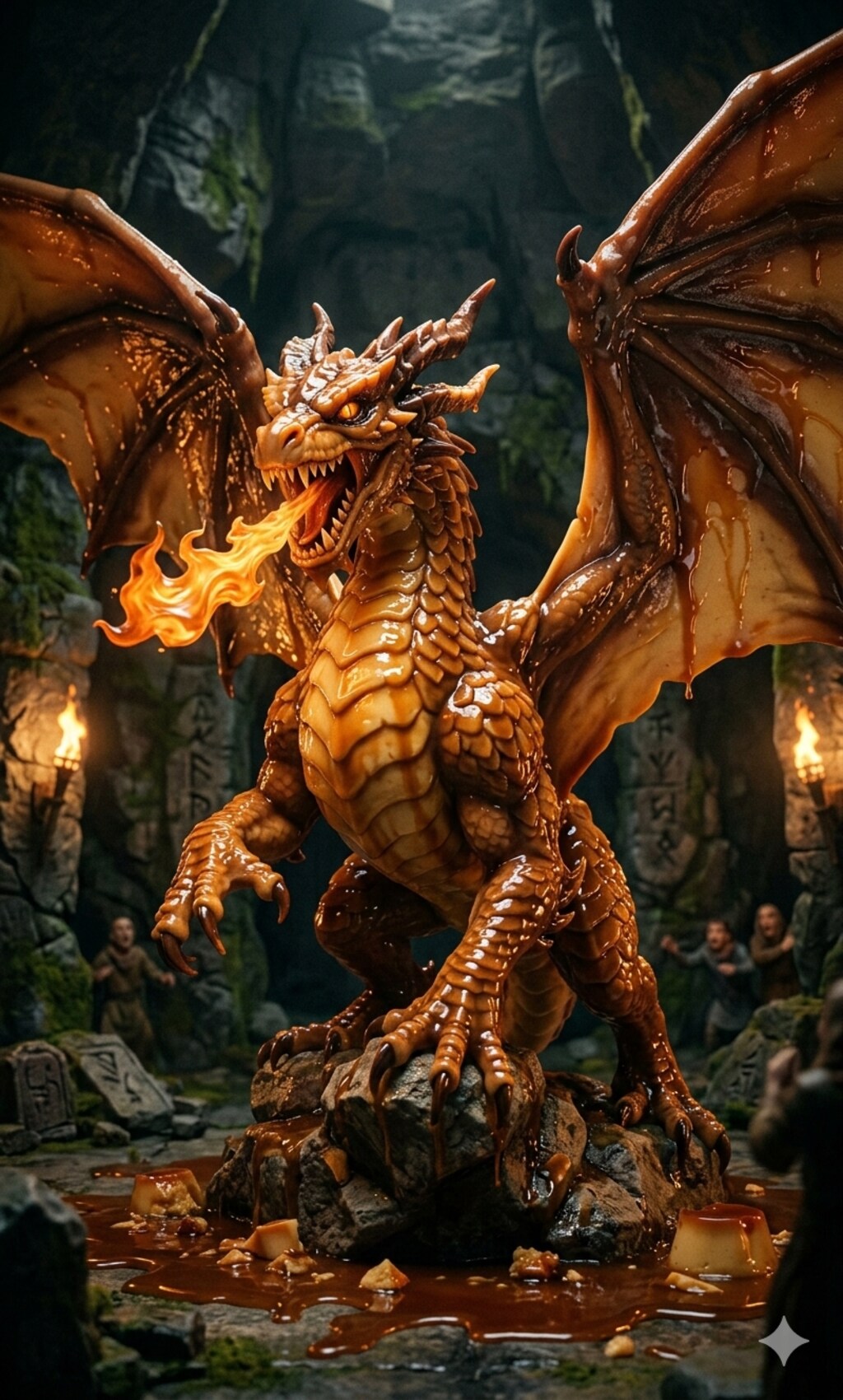 【お菓子】プリンdeドラゴン