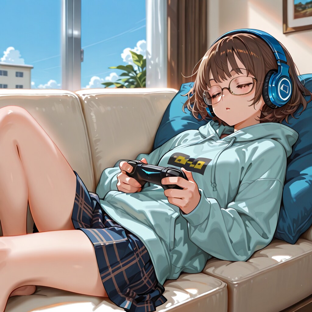 ゲームしながら寝落ち