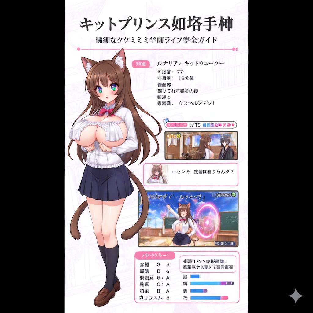 恋愛ゲーム風攻略本