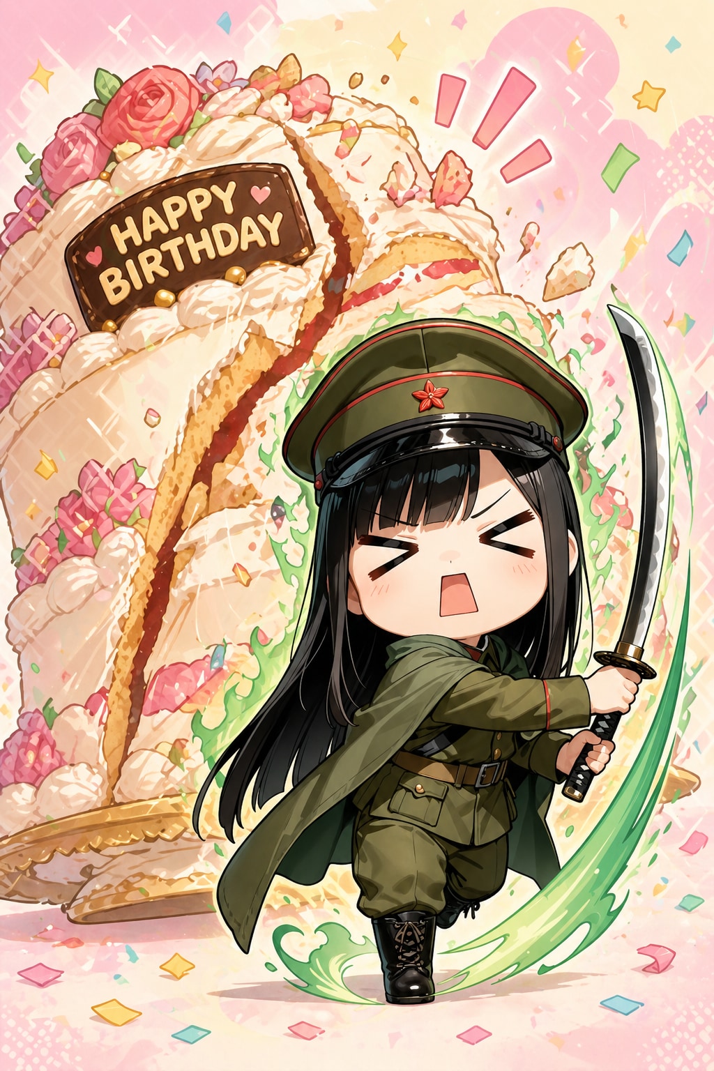 【誕生日FA】加藤少尉。