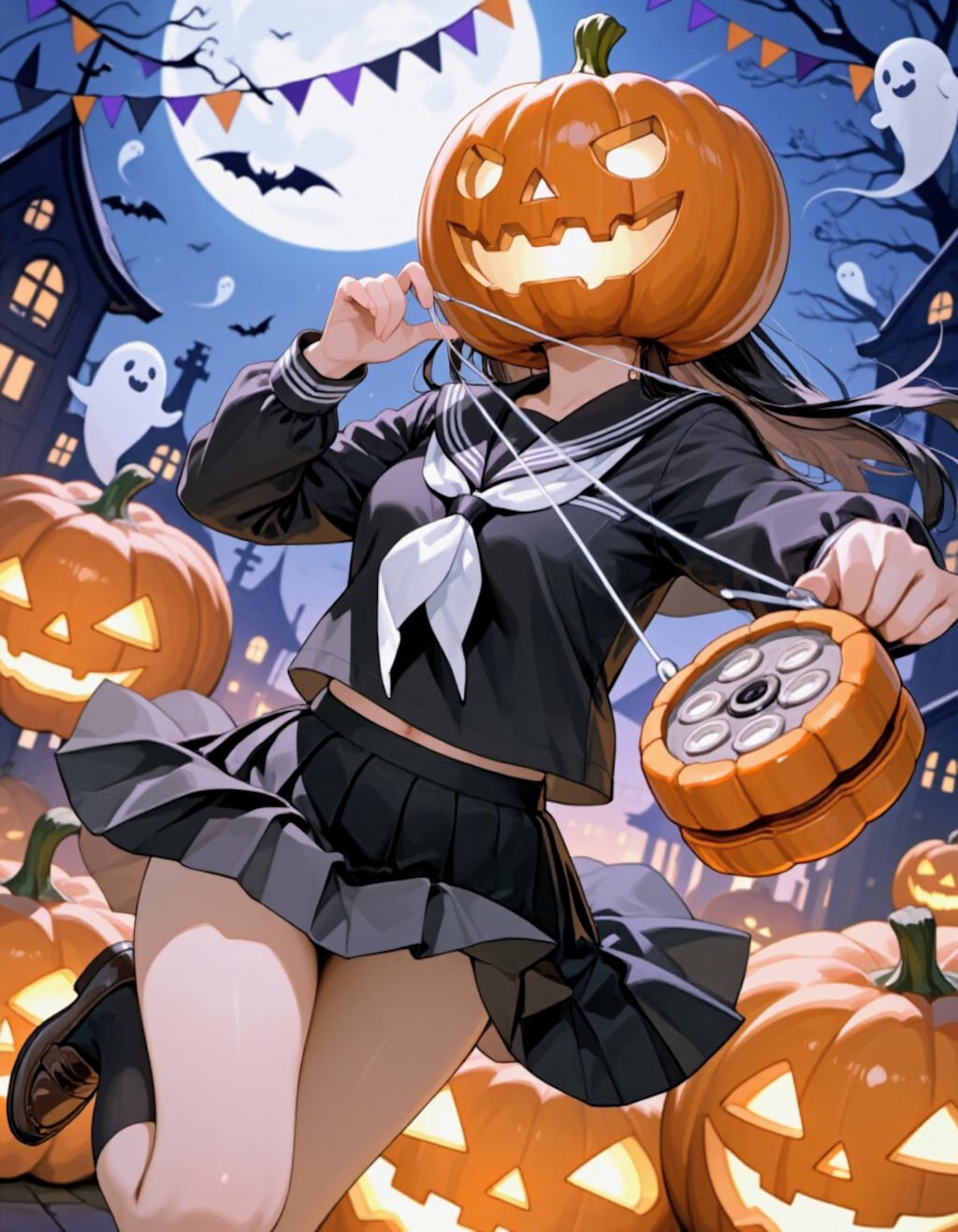 スケバンかぼちゃ刑事お姉やん🎃