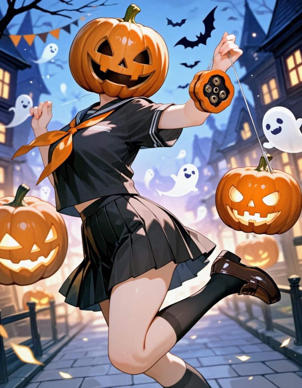 スケバンかぼちゃ刑事お姉やん🎃