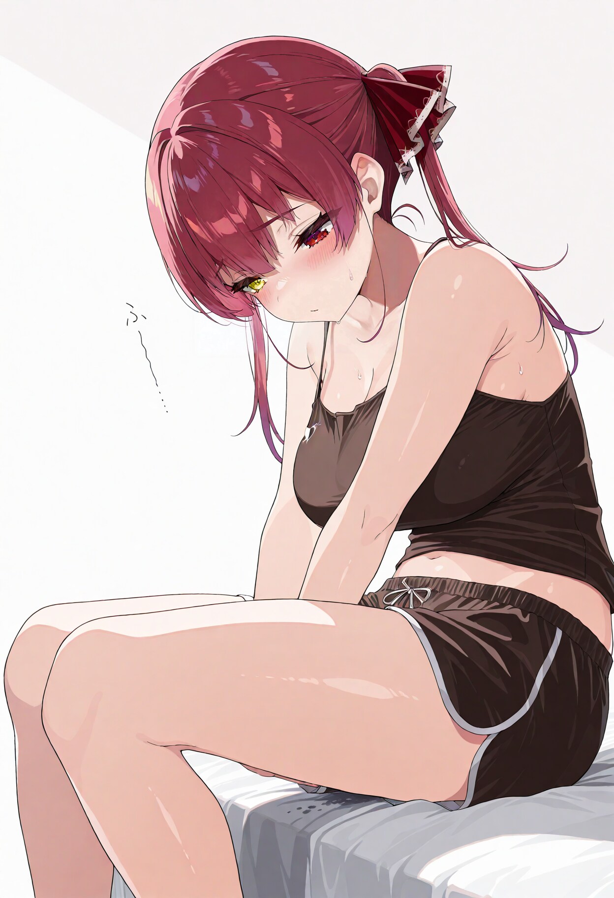 宝◯マリ◯ (implied after masturbation)
