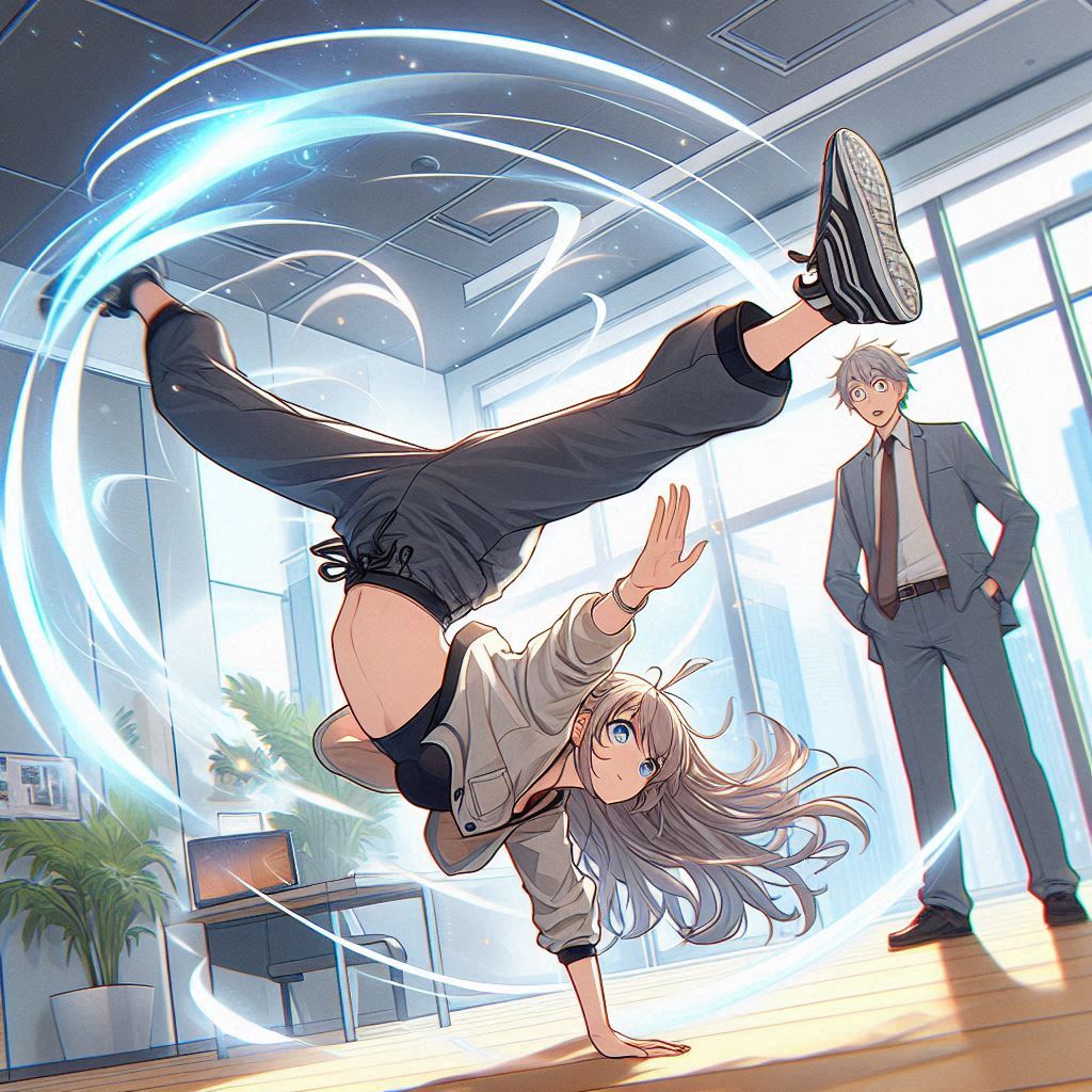 アクロバティック仕事始め