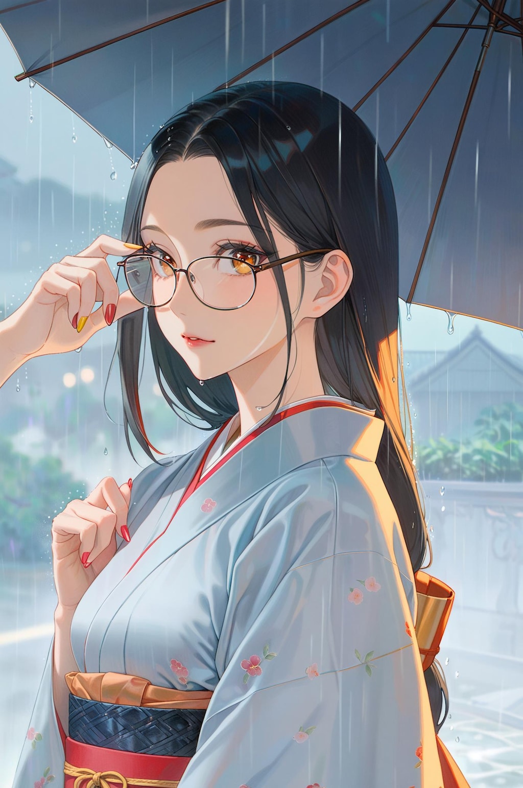 雨に濡れて泣いてる女の子にそっと眼鏡を差し出す、そんな人に私はなりたい