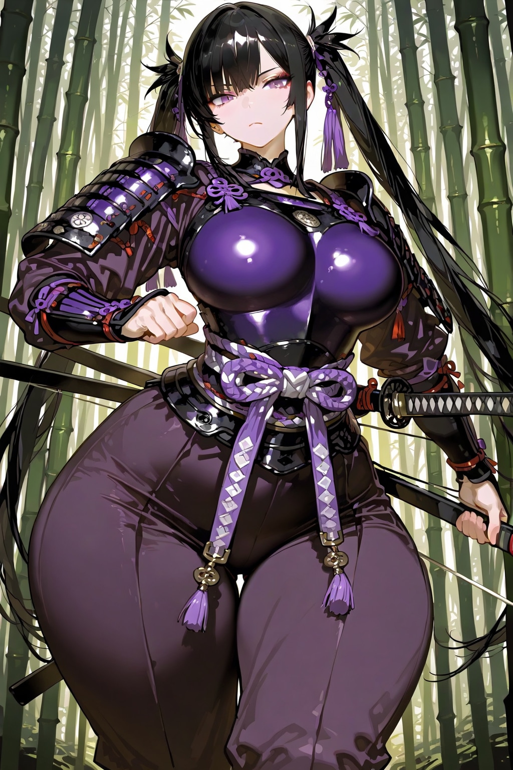 藤俵瑛子の武士風コス