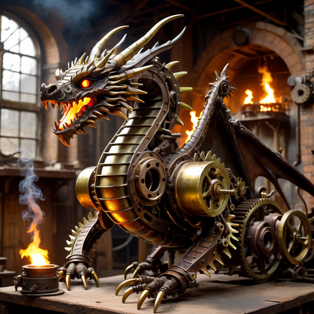 機械仕掛けのドラゴン