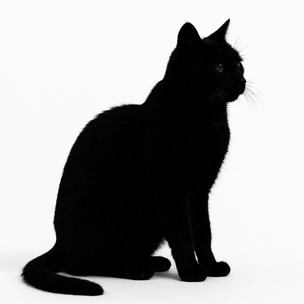 黒幕の猫