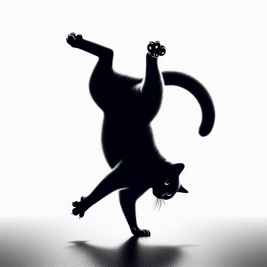 黒幕の猫