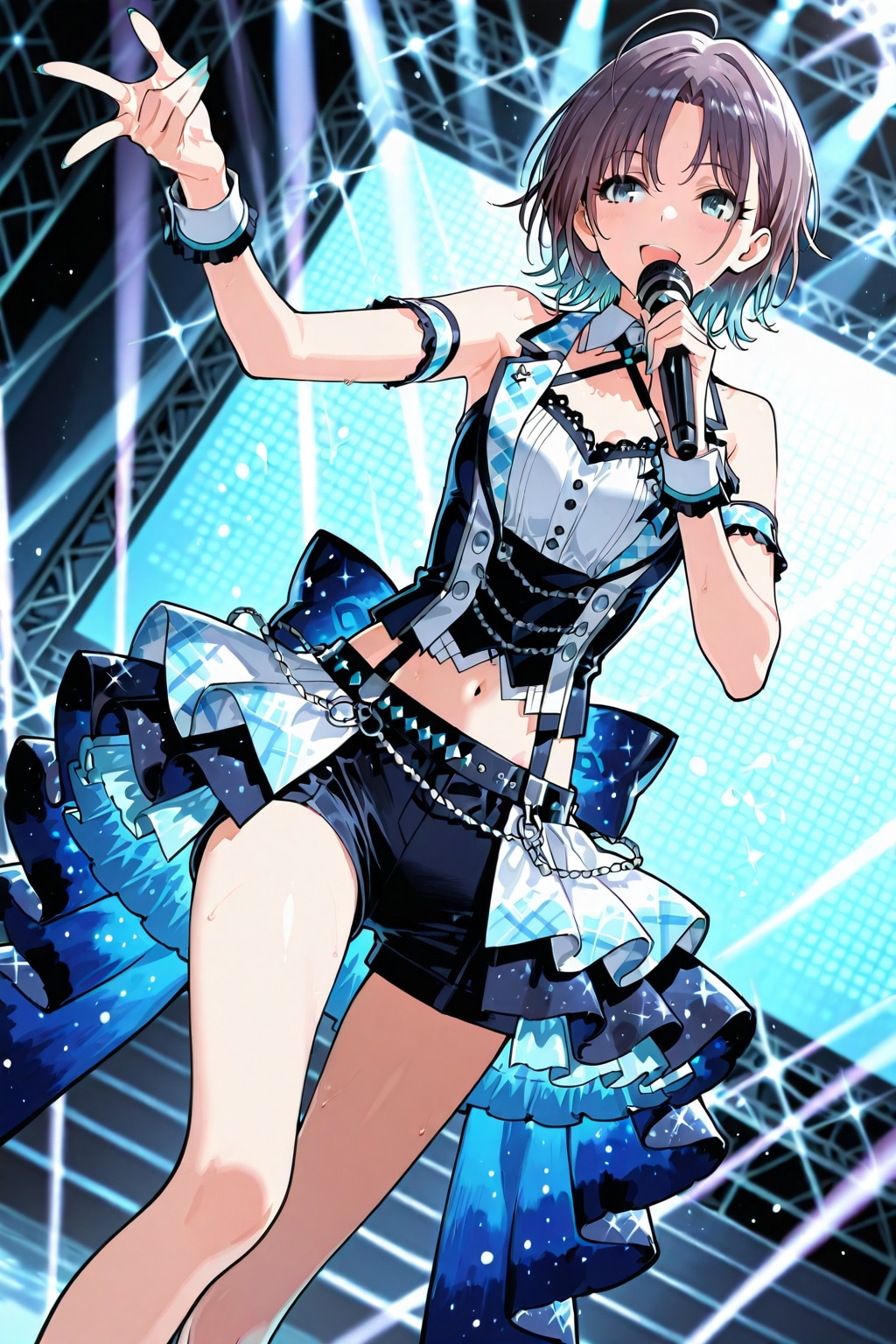 【コンサート】朝倉透ちゃん　by 新作衣装 ーDPM++ 2M SDE Karras Ver.ー | の人気AIイラスト・グラビア
