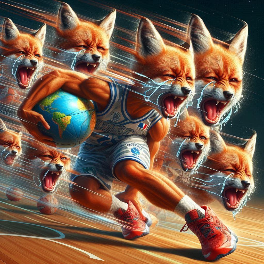 【謎画像】バスケ | の人気AIイラスト・グラビア