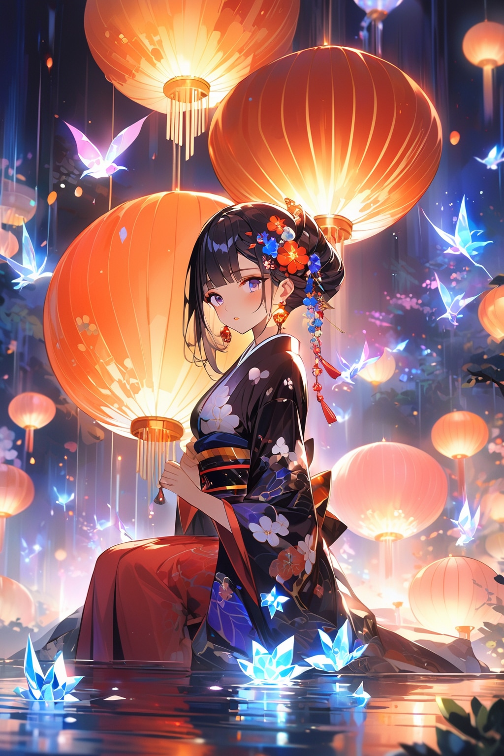 神秘的な世界で | の人気AIイラスト・グラビア