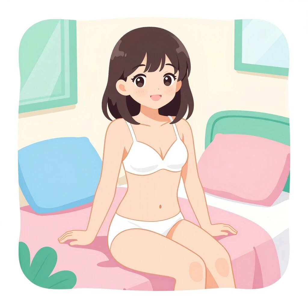 部屋と下着