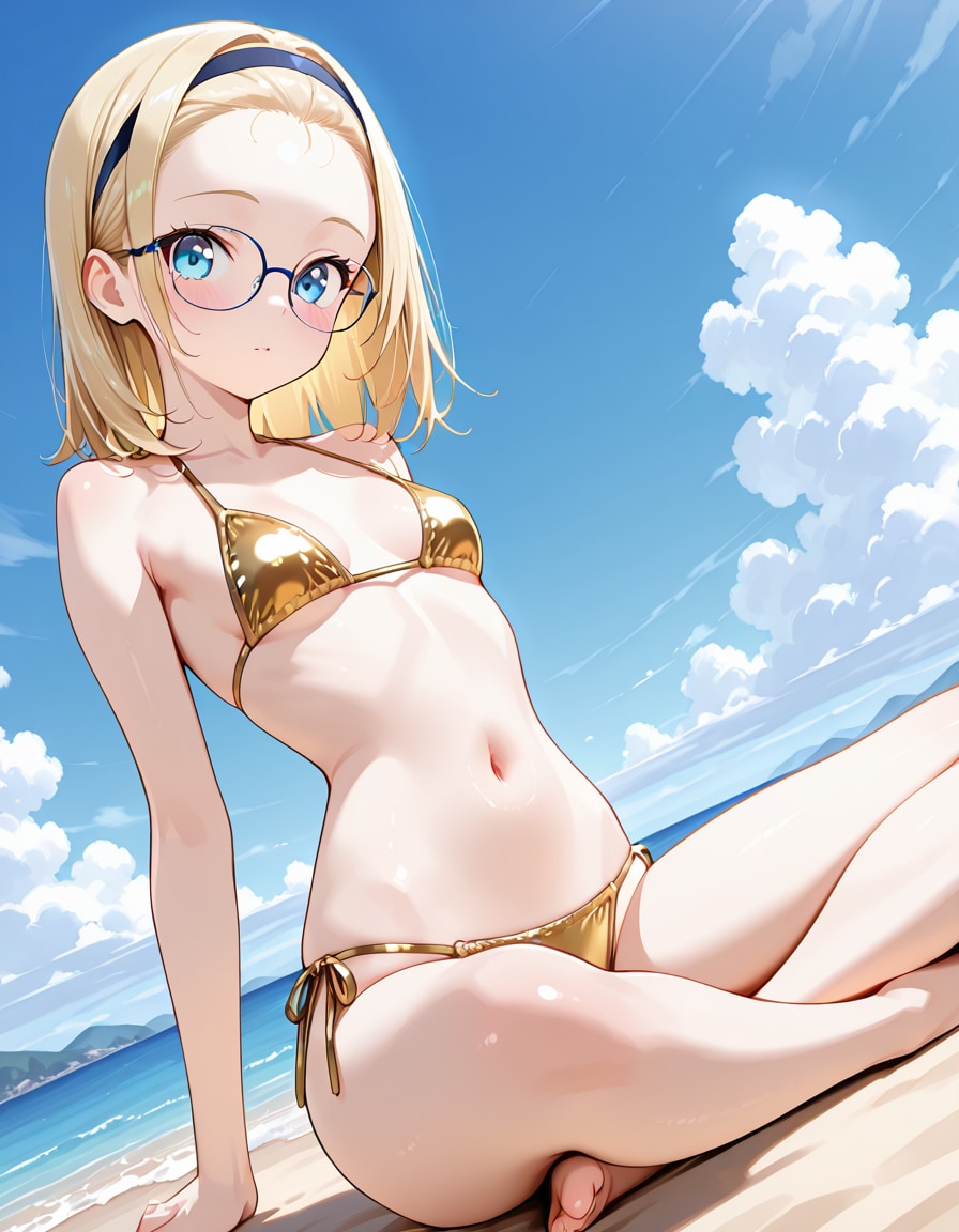 ゴールドビキニ