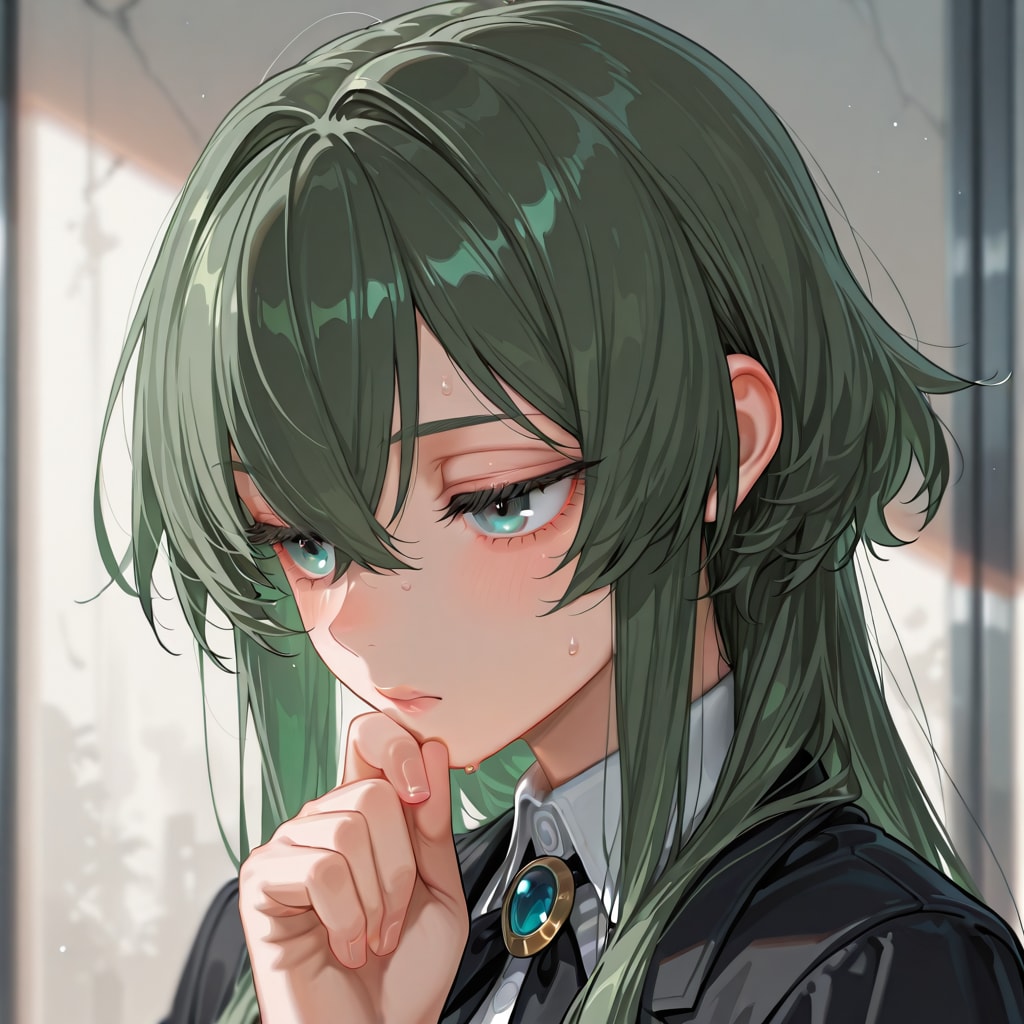 焦って汗が | の人気AIイラスト・グラビア