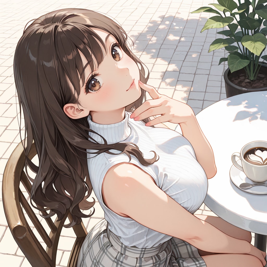 お洒落なカフェテラス
