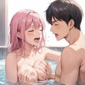 二人で入浴…だけじゃない！ 2枚目
